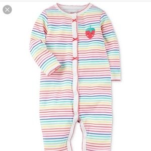 carter's rainbow onesie